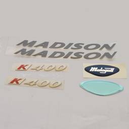 MARCA SCOOTER MADISON 400 ARGENTO