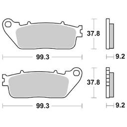 CP.PAST. FRENO POST. POST.LS HONDA CB1000R 08/